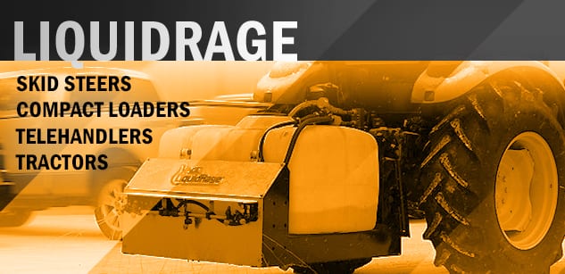 Kage Innovation SNOWSTORM Wheel Loader Hydraulic Snow Plow System